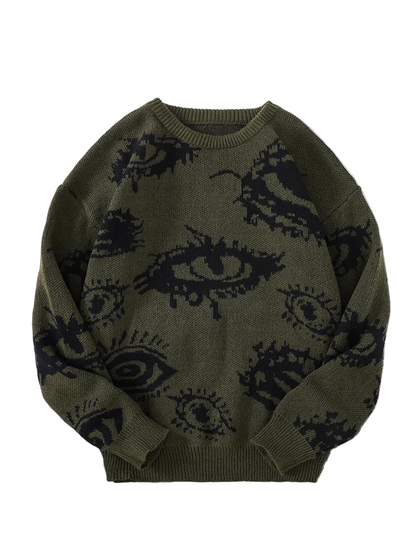Eye Knitted Sweater