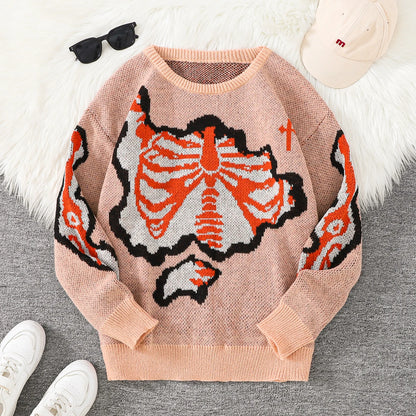 Bone Butterfly Sweater