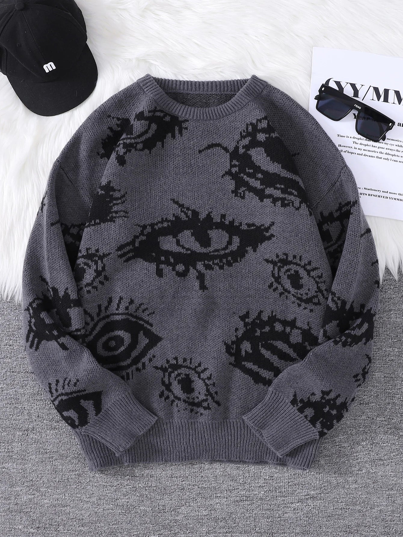 Eye Knitted Sweater