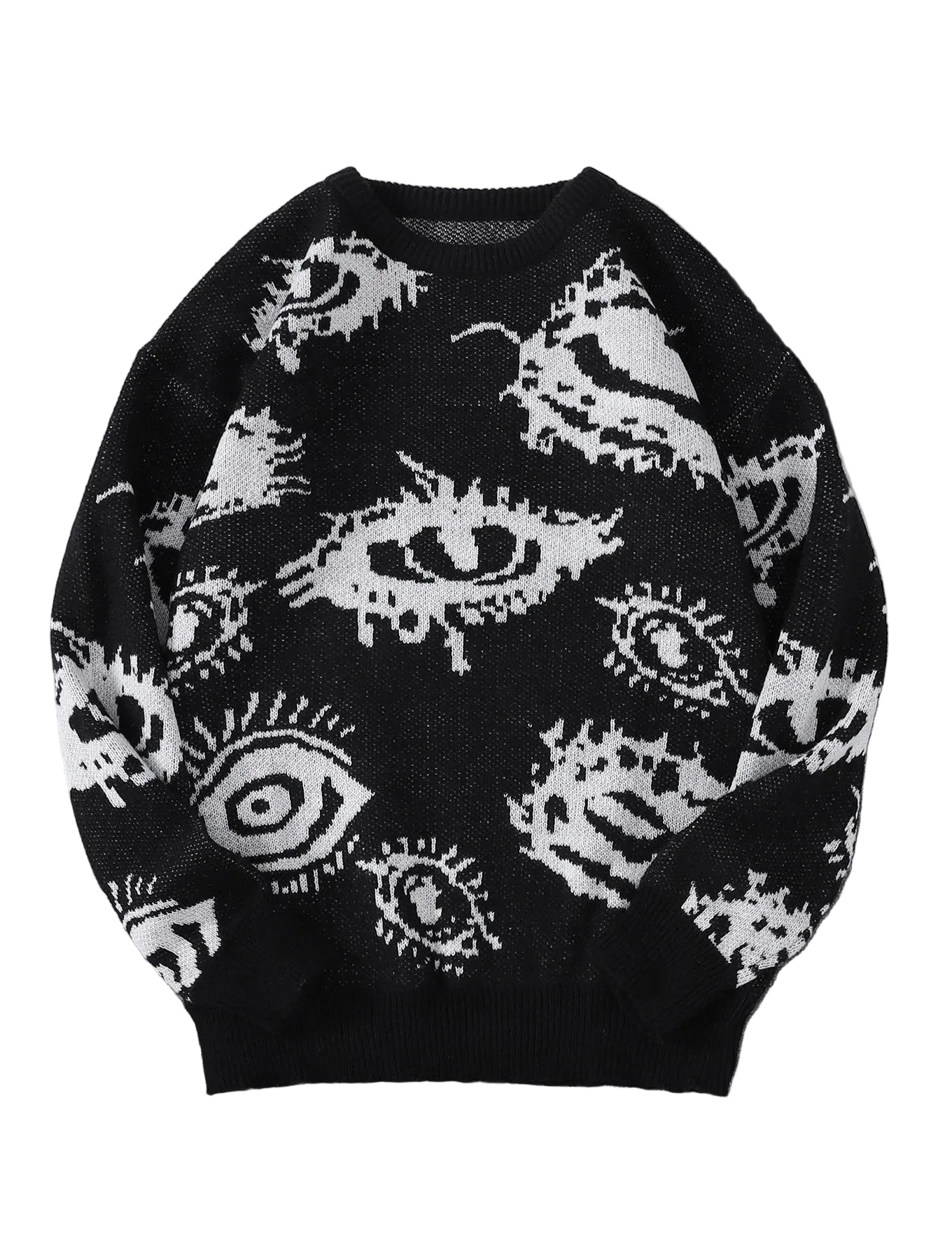 Eye Knitted Sweater